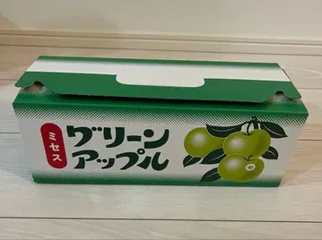 Mrs. GREEN APPLE 한정판 파란 사과 박스 아오모리