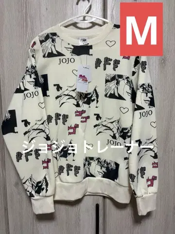 죠죠 콜라보 DIO 속기모 맨투맨 남성용 M 사이즈 JOJO