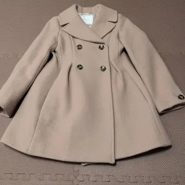 TO b. 베이지 더블 버튼 피코트