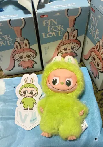 THE MONSTERS 러브 PIN FOR LOVE 봉제 인형 v