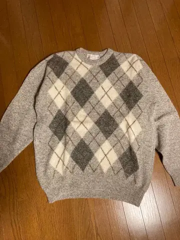 SHETLAND ISLANDS 제트랜드 울 스웨터 영국