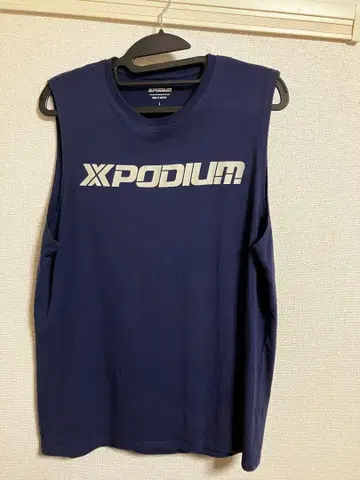 XPODIUM 네이비 탱크탑