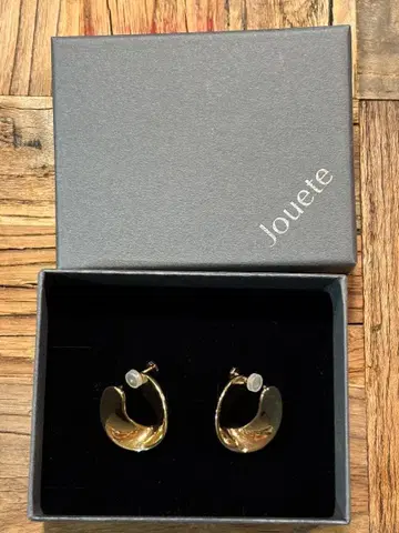 Jouete 골드 후프 귀찌