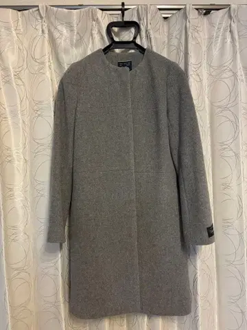 N.Natural Beauty Basic 그레이 롱 코트