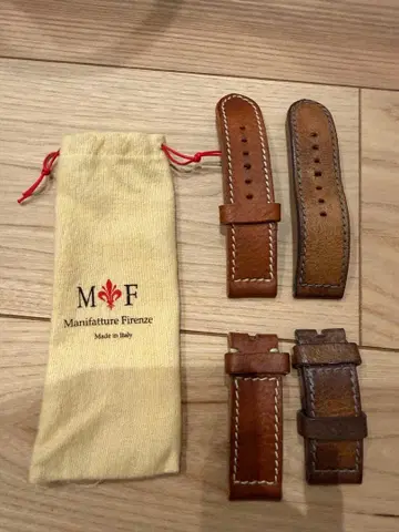 Manifatture Firenze 가죽 벨트 세트