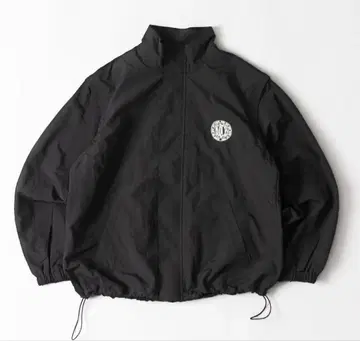 나일론 자켓 팬츠 세트 블랙