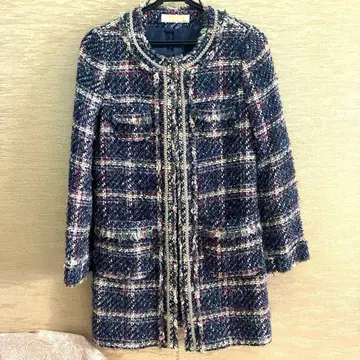 NATURAL BEAUTY BASIC 트위드 코트 S