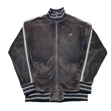 VANS 벨로아 트랙 자켓 브라운 L 사이즈