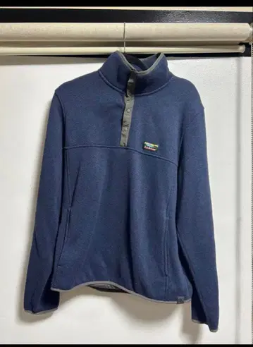 L.L.Bean 네이비 하프 지퍼 플리스 REG