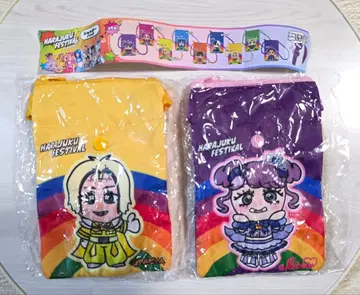 하라주쿠 페스티벌 숄더백 시나코 리얼피스 코타 2점 세트