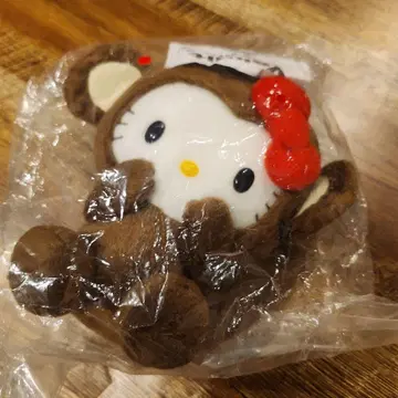 산리오 헬로키티 야크 원숭이 인형옷 온천 십이지신 봉제 인형 새상품