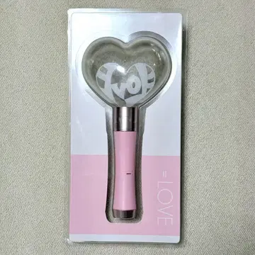 =LOVE 이코러브 하트형 응원봉 응원봉 펜라 핑크 2025