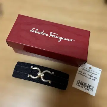 Salvatore Ferragamo 블랙 리본 헤어 액세서리