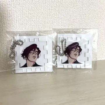 카리스마 온라인 복권 텐도우 타카히코 아크릴 키링 육면체