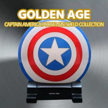 GOLDEN AGE 캡틴 아메리카 포세린 쉴드 방패