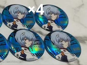 에반게리온 중국 아야나미 레이 캔뱃지 4개 세트