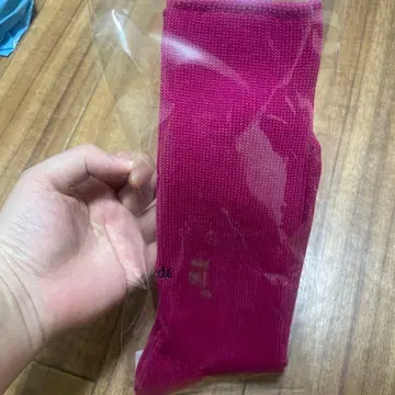 일본제 핑크 코튼 폴리에스테르 삭스 23cm~25cm