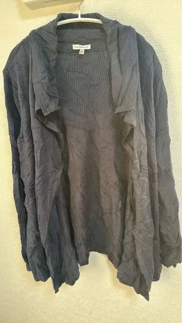 레어 Croft & Barrow XL 가디건 다크 그레이