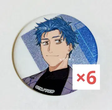 [ 익명 배송 ] 로손 FGO 사이토 하지메 캔뱃지 6개
