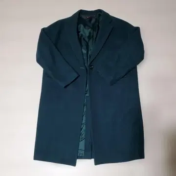 다크 그린 울 체스터 코트 38