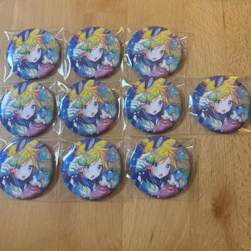 프로세카 그리 캔뱃지 글리터 캔뱃지 42C 렌 카가미네 렌