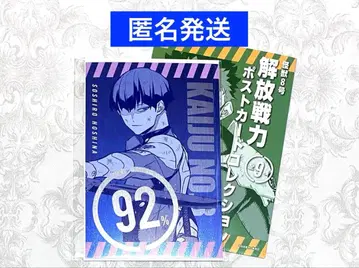 괴수 8호전 해방전력 엽서 컬렉션 호시나 소우시로