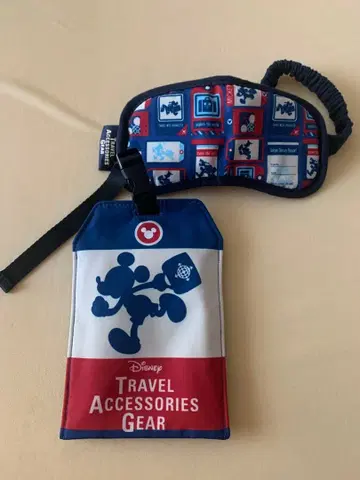 새상품 Disney 트래블 액세서리 안대 파우치