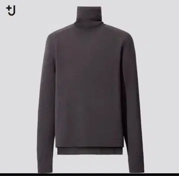 uniqlo +j 메리노 블렌드 터틀넥 스웨터 XL