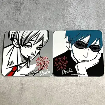 ACCA x BADON CAFE 한정판 코스터 세트 오사카