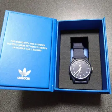 adidas 네이비 손목시계 3스트라이프
