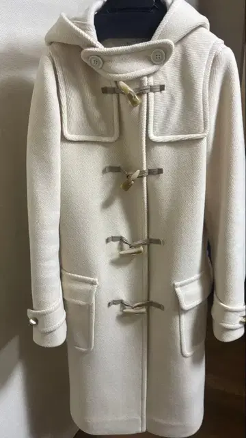 BEAUTY&YOUTH 더플 코트 화이트 S 사이즈