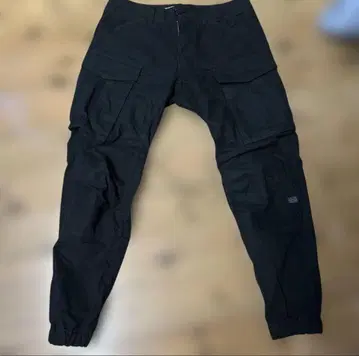 지스타 로우 3D 입체 재단 레귤러 테이퍼드 조거 카고 팬츠