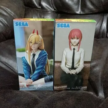 SEGA 체인소 맨 쵸코노세 피규어 세트 마키마 파워