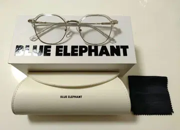 blueelephant 블루 엘리펀트 안경 더미 한국 실버