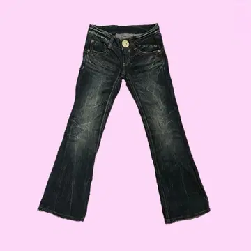 RED PEPPER 레드페퍼 y2k 00s 데님 플레어 팬츠