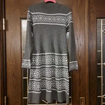 슈퍼뷰티 비쥬 니트 원피스