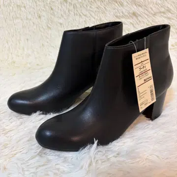 [택 포함] 무인양품 가죽 부티 블랙 L 사이즈 정가: 8,900엔