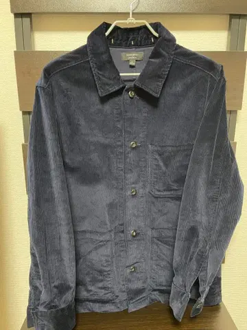 바나나리퍼블릭 네이비 코듀로이 커버올 L 자켓