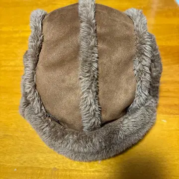 브라운 플라이트 캡 귀마개 포함