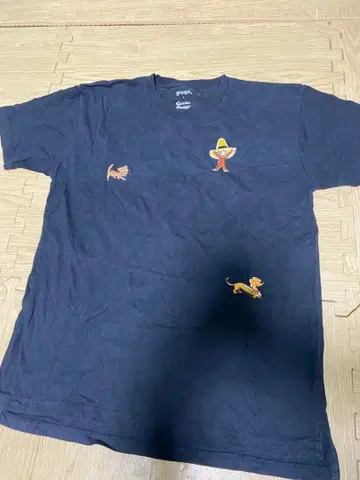 graniph Curious George T셔츠 S 오자루의 조지