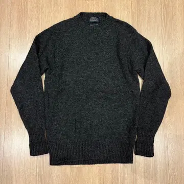 펜들턴 셰틀랜드 울 스웨터 S 그레이 펜들턴