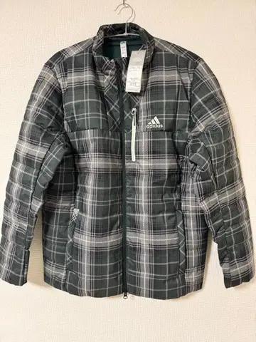 adidas 골프 남성용 M 사이즈 충전솜 퀼팅 자켓 택 포함 새상품