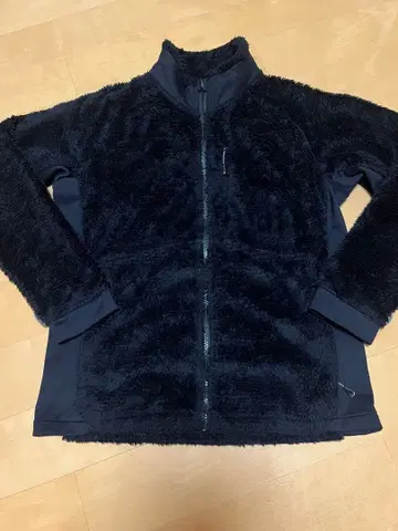 블랙 Phenix 플리스 자켓 사이드 포켓 포함