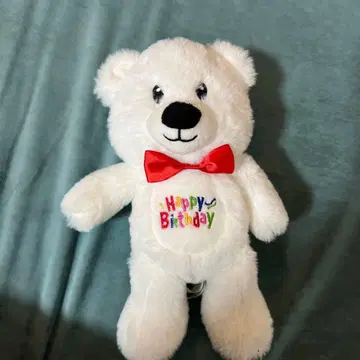 Happy Birthday 곰 봉제 인형