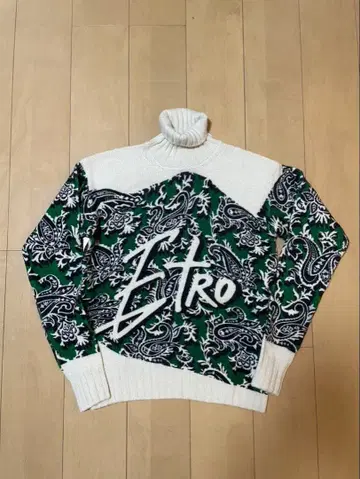ETRO 페이즐리 니트 스웨터