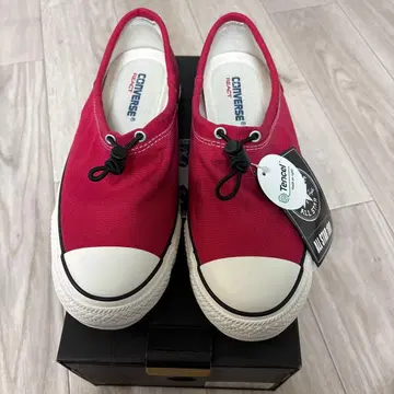 CONVERSE 레드 슬립온 스니커즈