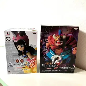 최종 가격 [ 미개봉 ] 드래곤볼 조형천하제일 치치/우마왕 세트 피규어