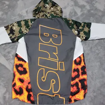 브리스톨 프랙티스 나일론 후드티 멀티 컬러 M 새상품급