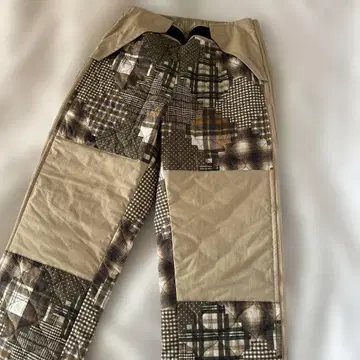 초레어 go slow caravan 퀼팅 팬츠 체크 4