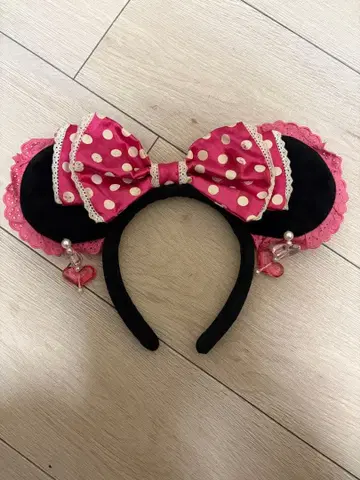 디즈니 미니 마우스 귀 머리띠